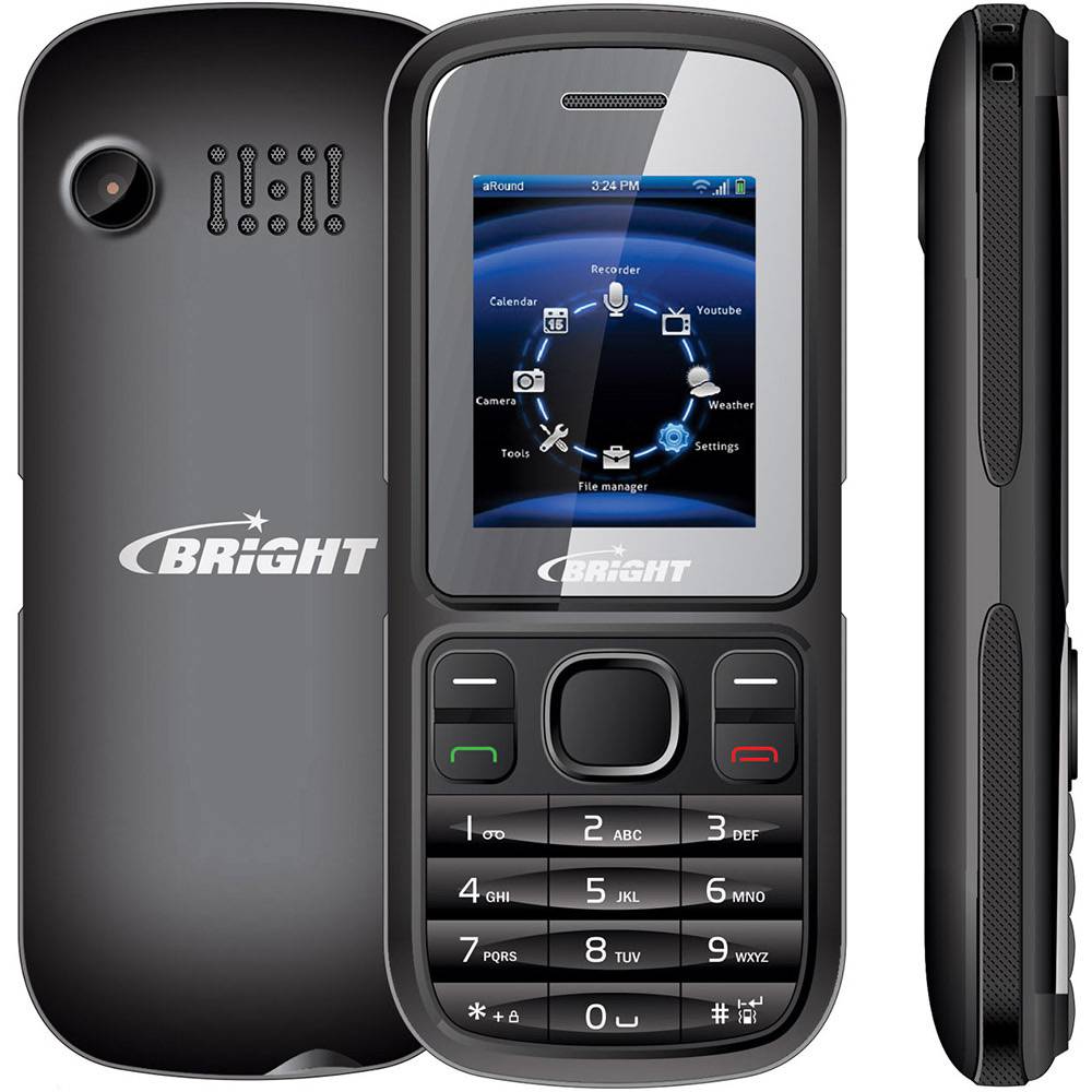 Miniatura Celular Barra Preto 405/S116 Bright