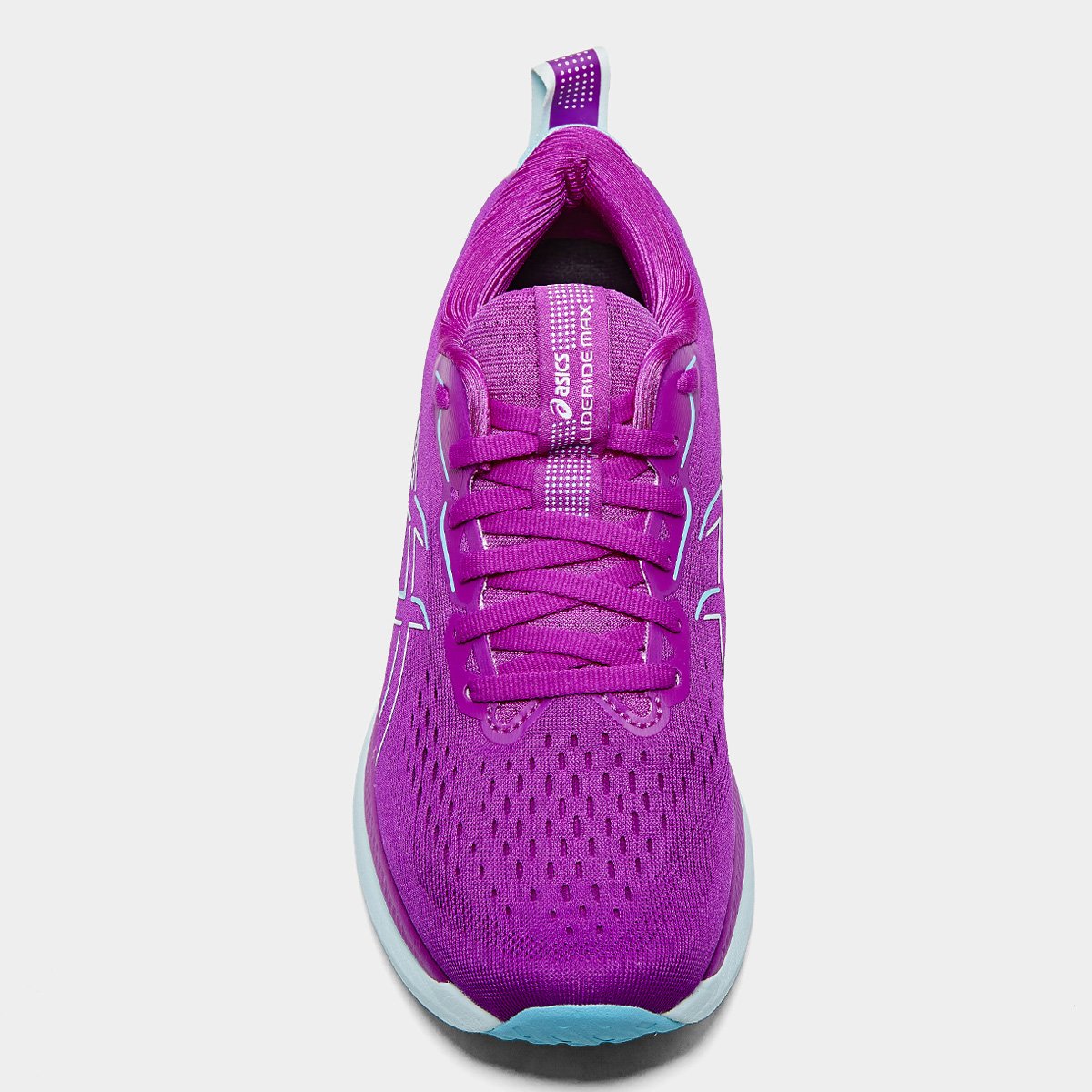Miniatura Tênis Asics Glideride Max Feminino Rosa+Azul - 35