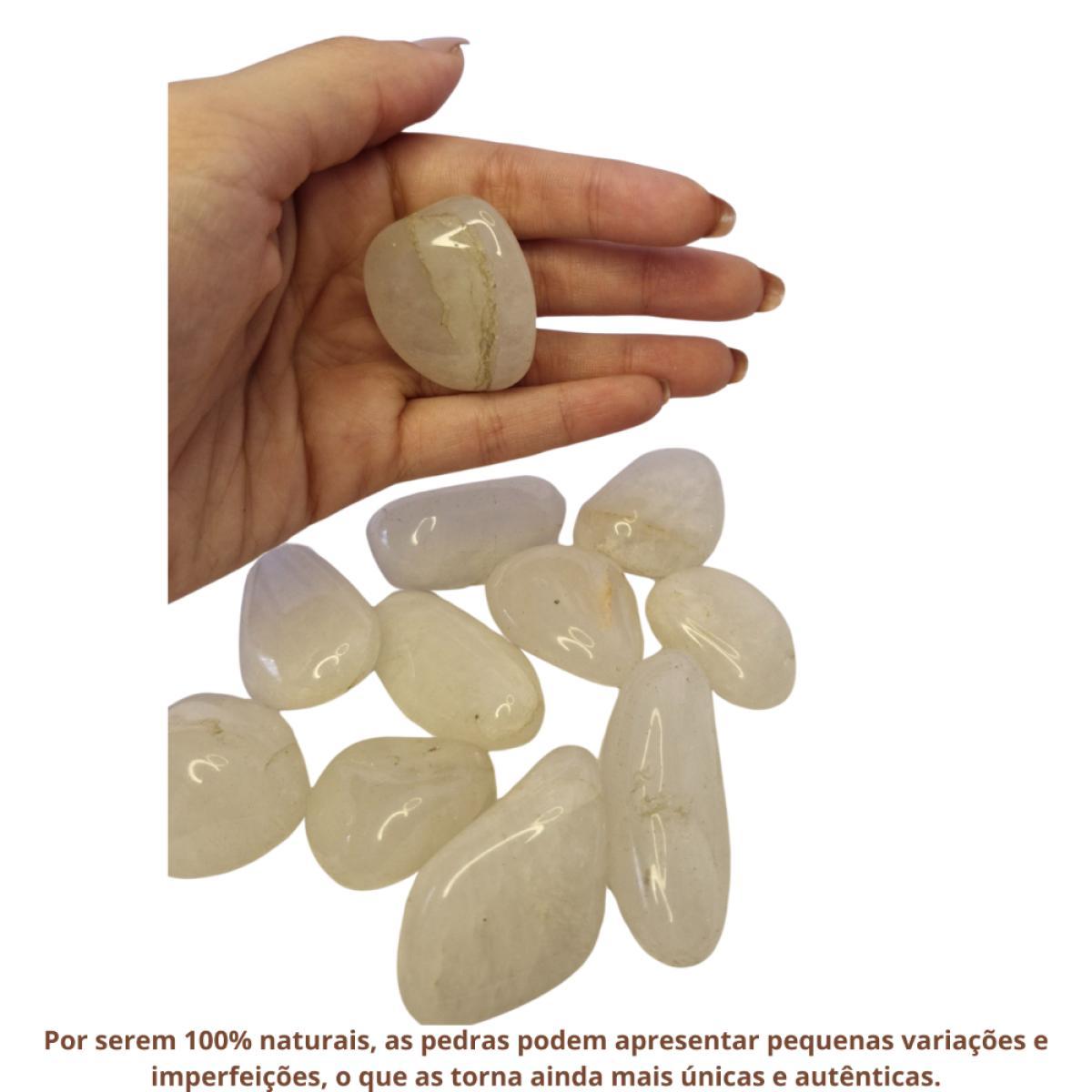 Miniatura Pedra Quartzo Leitoso 2 A 4 Cm 250G Natural