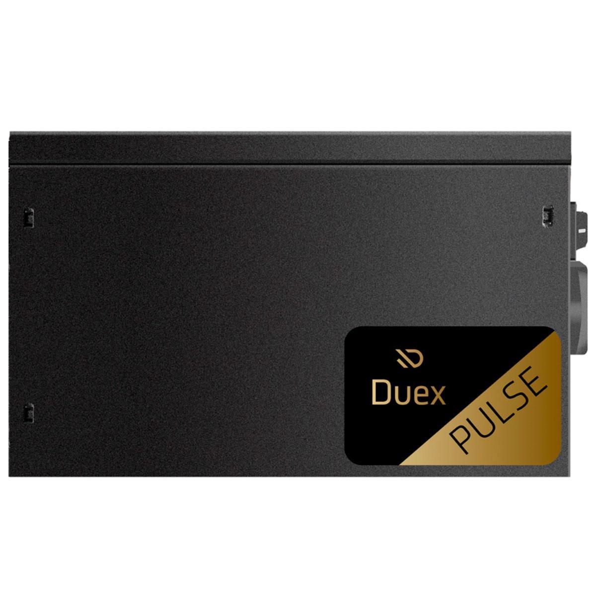 Miniatura Fonte 500W Atx Duex, Bivolt Automático, Pulse 80 Plus Bronze