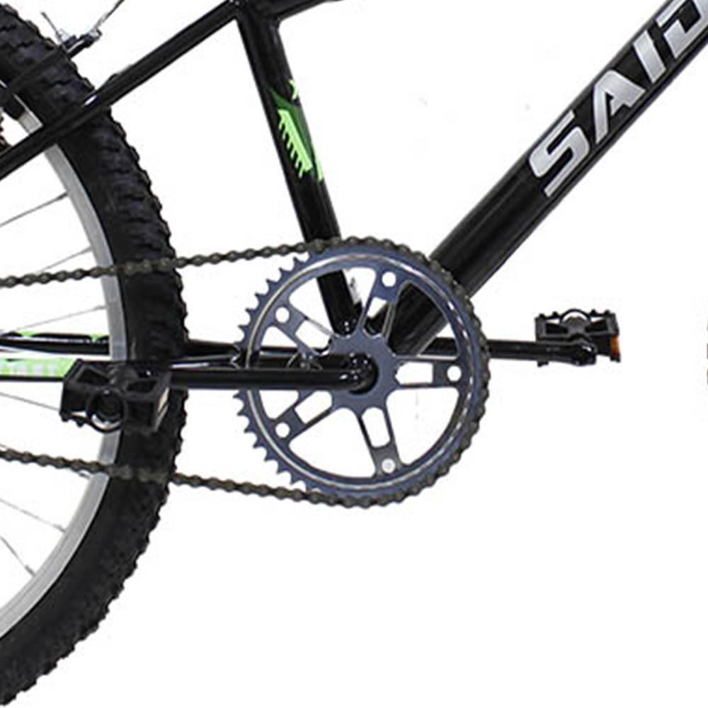 Miniatura Bicicleta Aro 24 Masculina Mono Sem Marcha Saidx Preto