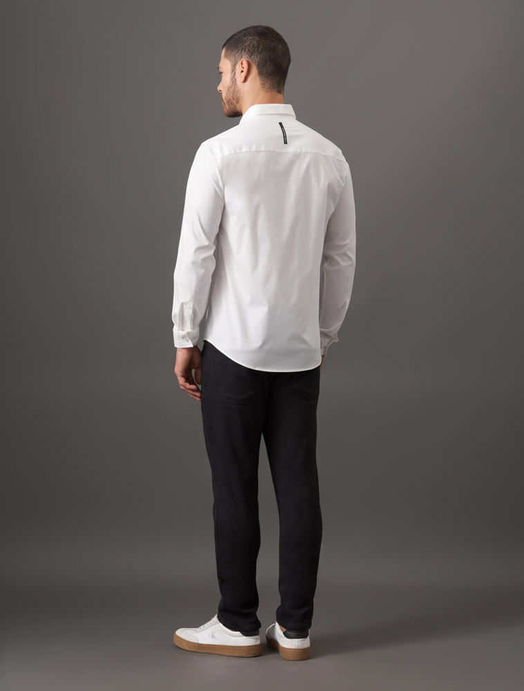 Miniatura Calça Masculina Slim 5 Pockets Calvin Klein Jeans - Preto Calça Masculina Slim 5 Pockets Calvin Klein Jeans Preto 38