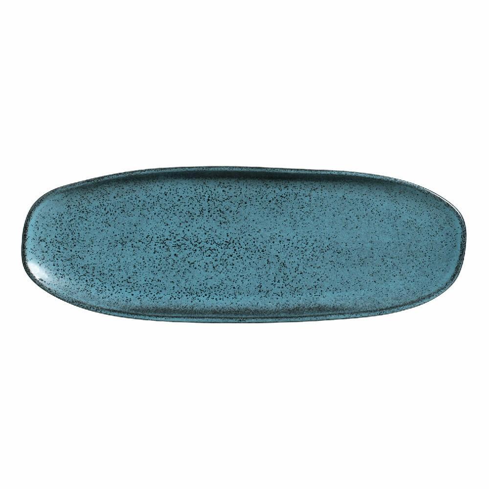 Miniatura Conjunto Travessas Oval Rasa Grande Orgânico Night Sky