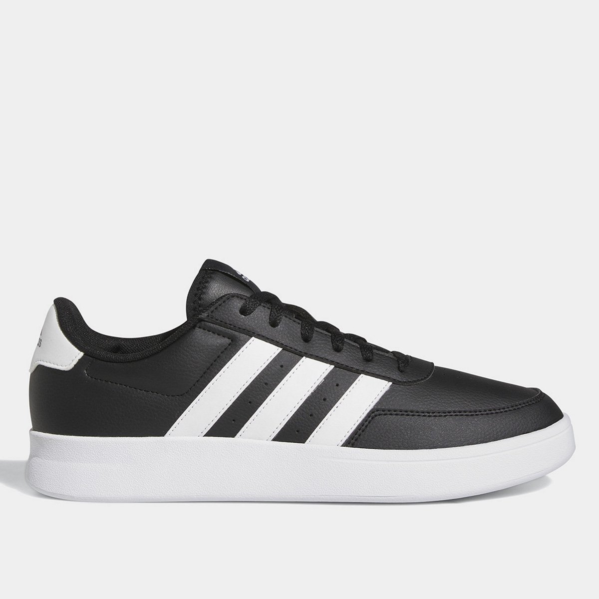 Miniatura Tênis Adidas Breaknet Masculino Preto+Branco - 34