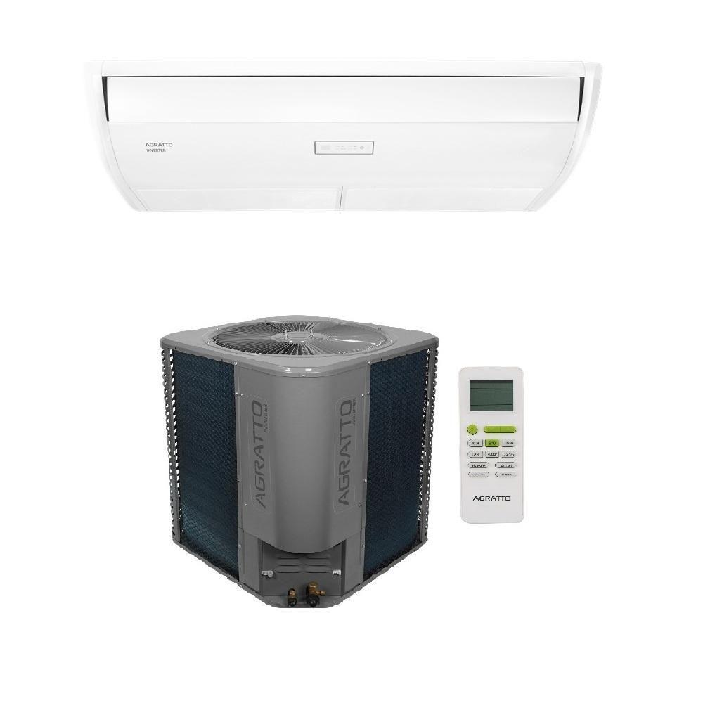 Miniatura Ar Condicionado Split Piso Teto Agratto Inverter 55.000 Btu/h Frio Monofásico Branco LPTI60F-02 220V
