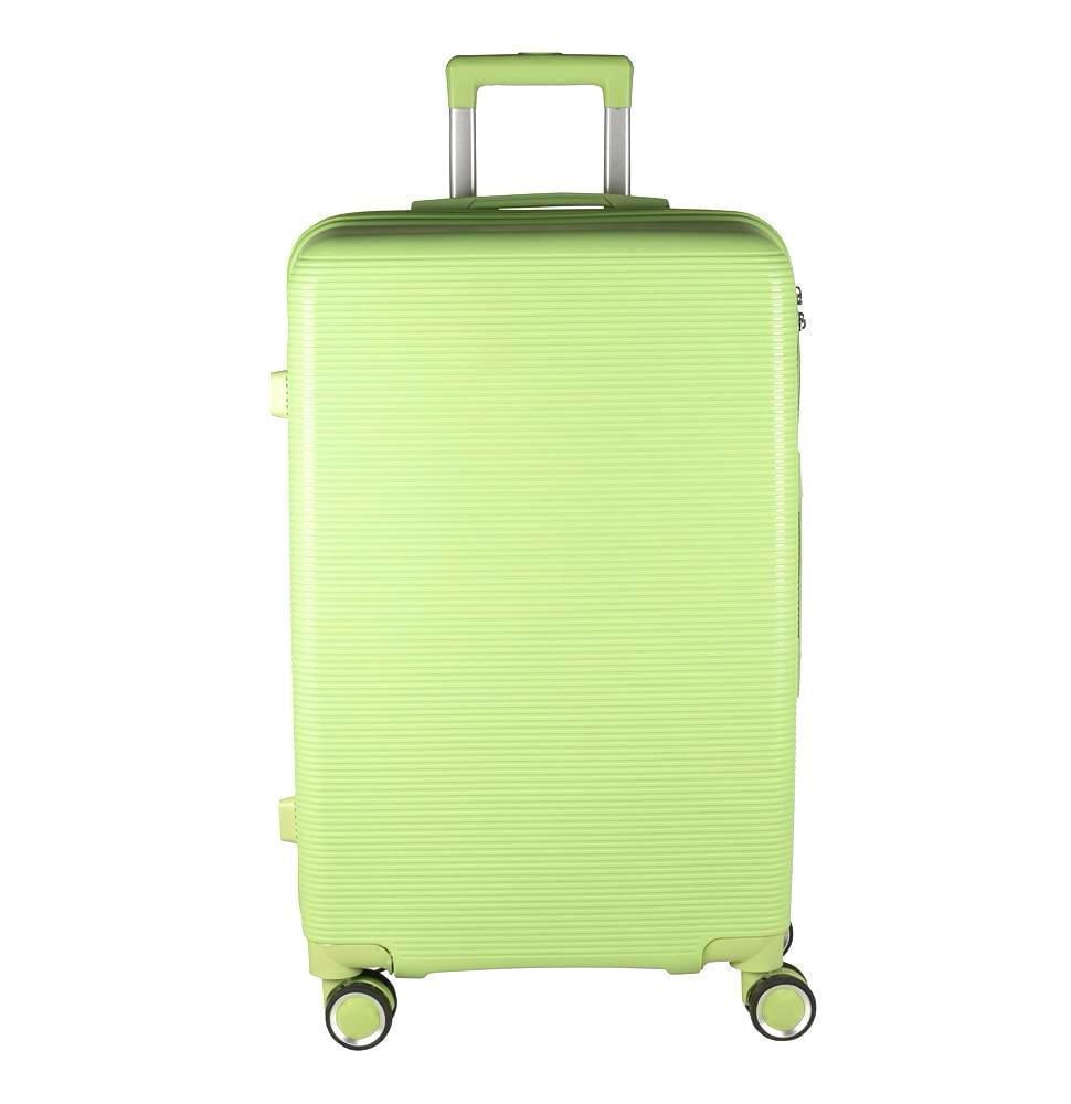 Miniatura Kit Mala 35Kg + 23Kg + 10Kg Polipropileno Inquebrável Verde