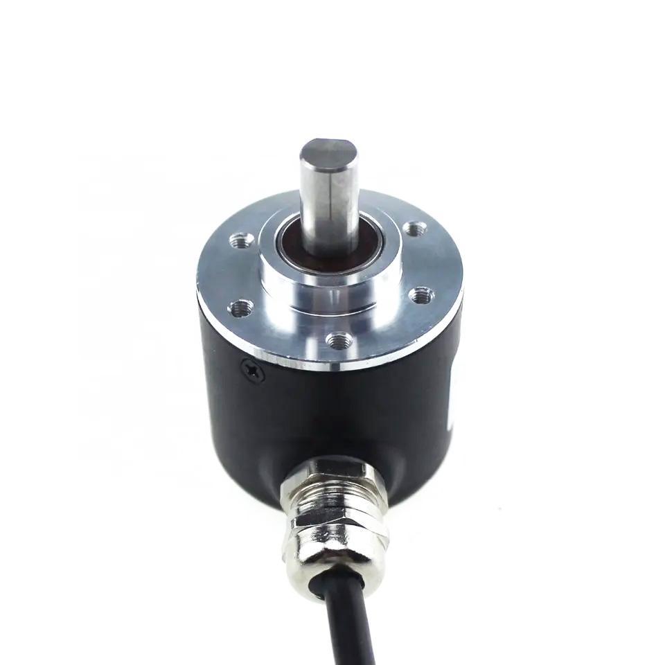 Miniatura Encoder Incremental 1000 P/R E50S8G5-1000Z-G24N NPN Eixo 8mm