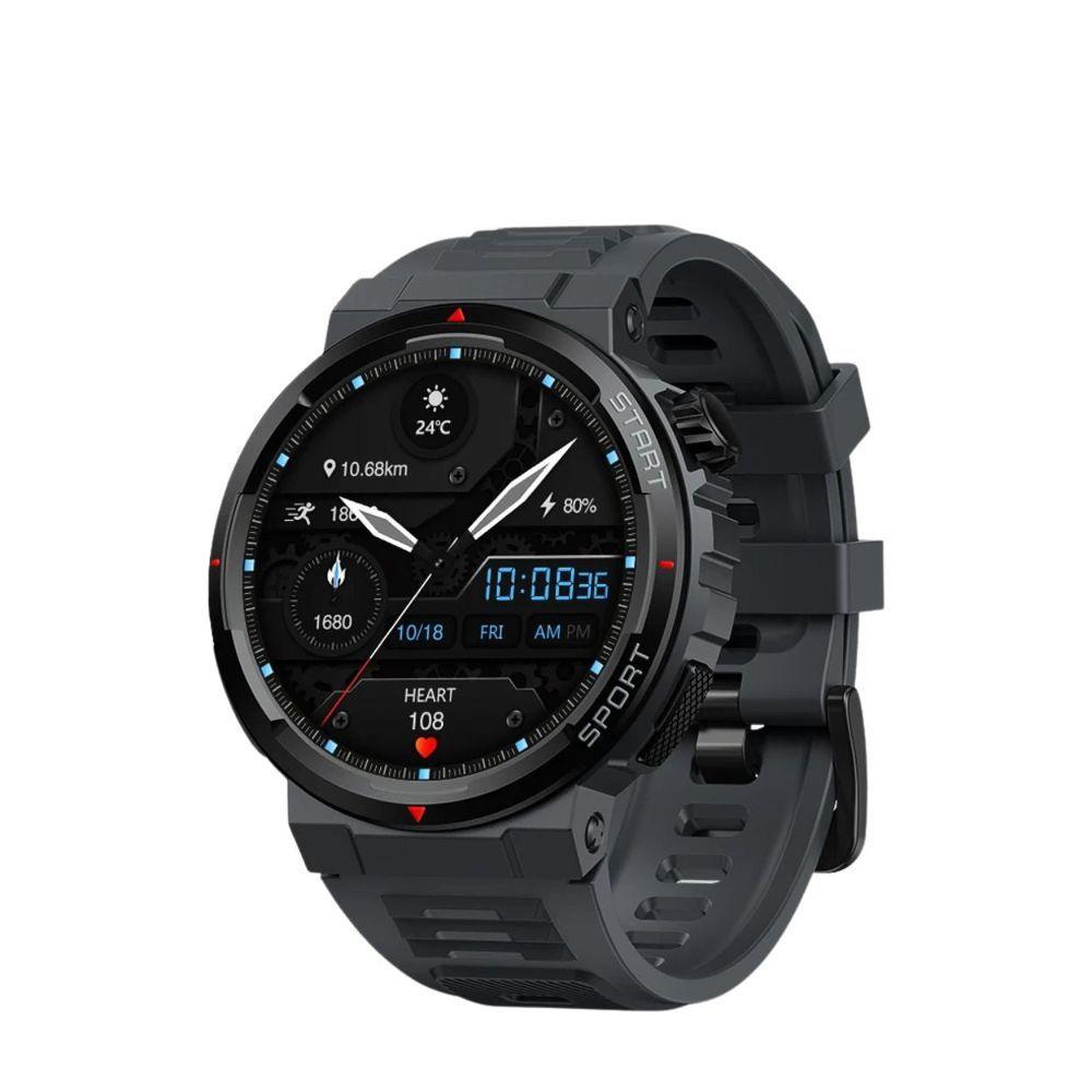 Miniatura Relógio Zeblaze Com Display Amoled Para Homens, Amoled, Bluetooth Preto