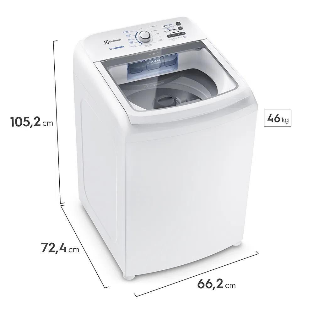 Lavadora De Roupas Electrolux 17 Kg Branco Led17 - 127v