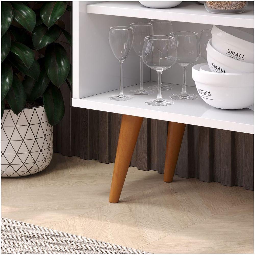 Miniatura Buffet Com 2 Portas & 4 Pés Palito Para Sala De Estar