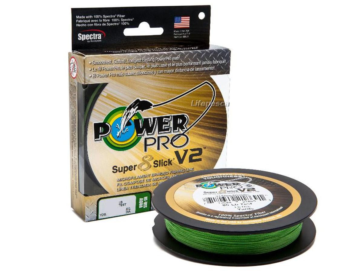 Miniatura Linha Multifilamento Shimano Power Pro Super 8 Slick V2 37Kg