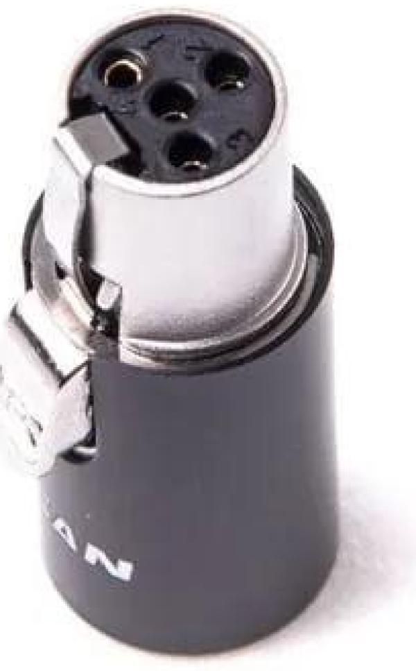 Miniatura Conector Rean Rt4Fc-B Xlr Tiny Cabo Femea 4 Polos 14929