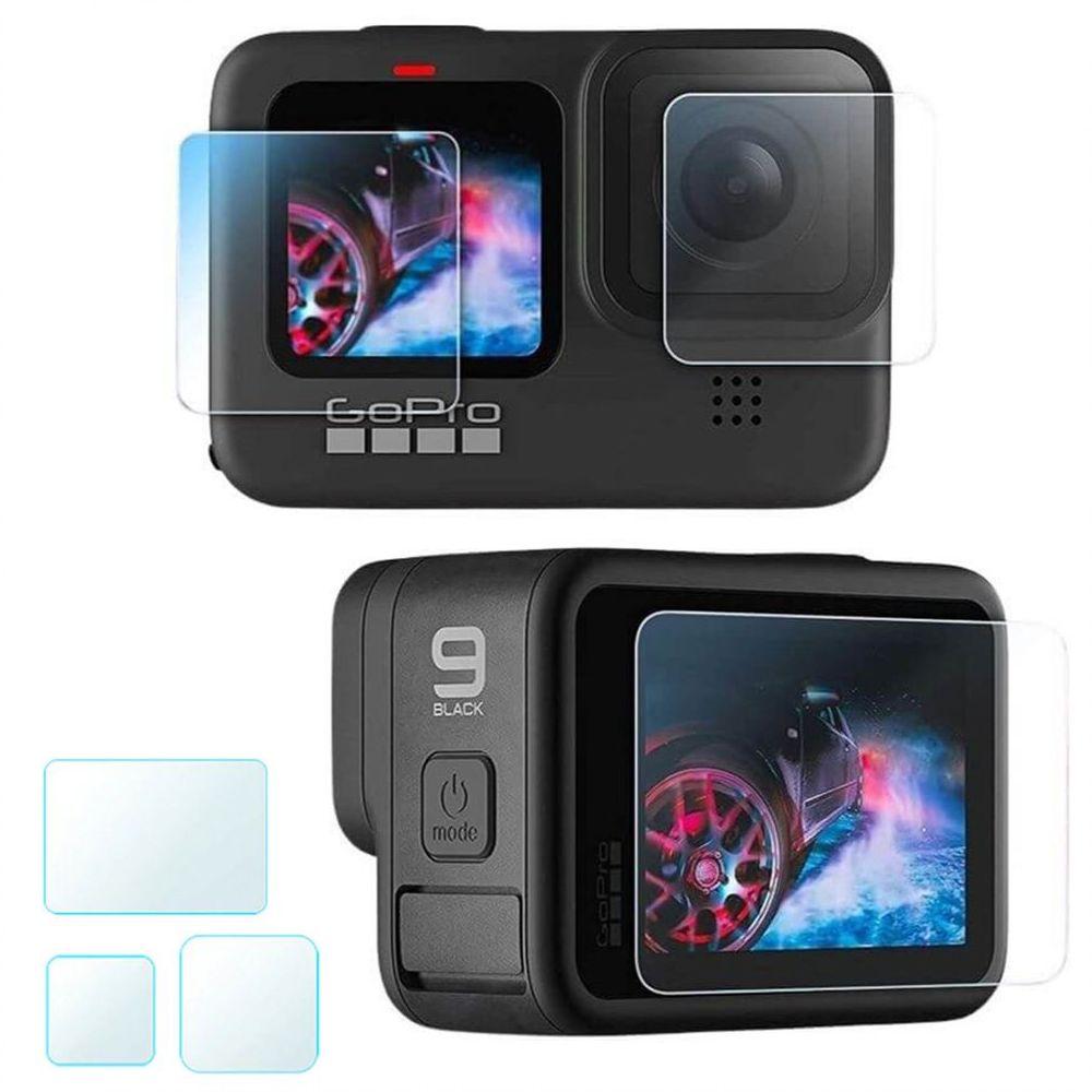 Miniatura Película De Vidro Lente E Lcd Frontal/traseiro Gopro 9/10/11/12