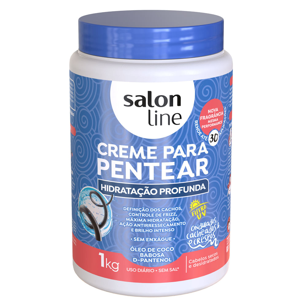 Miniatura Salon Line Hidratação Profunda - Creme para Pentear 1Kg