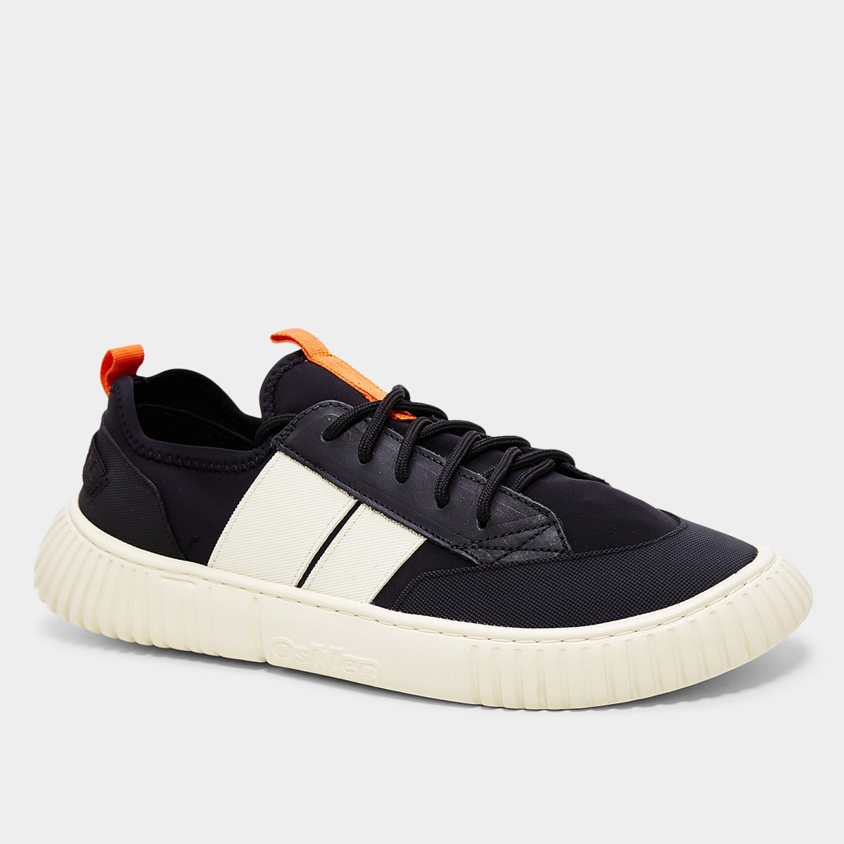 Miniatura Tênis Osklen Arpx Straps Masculino Preto+Laranja - 44