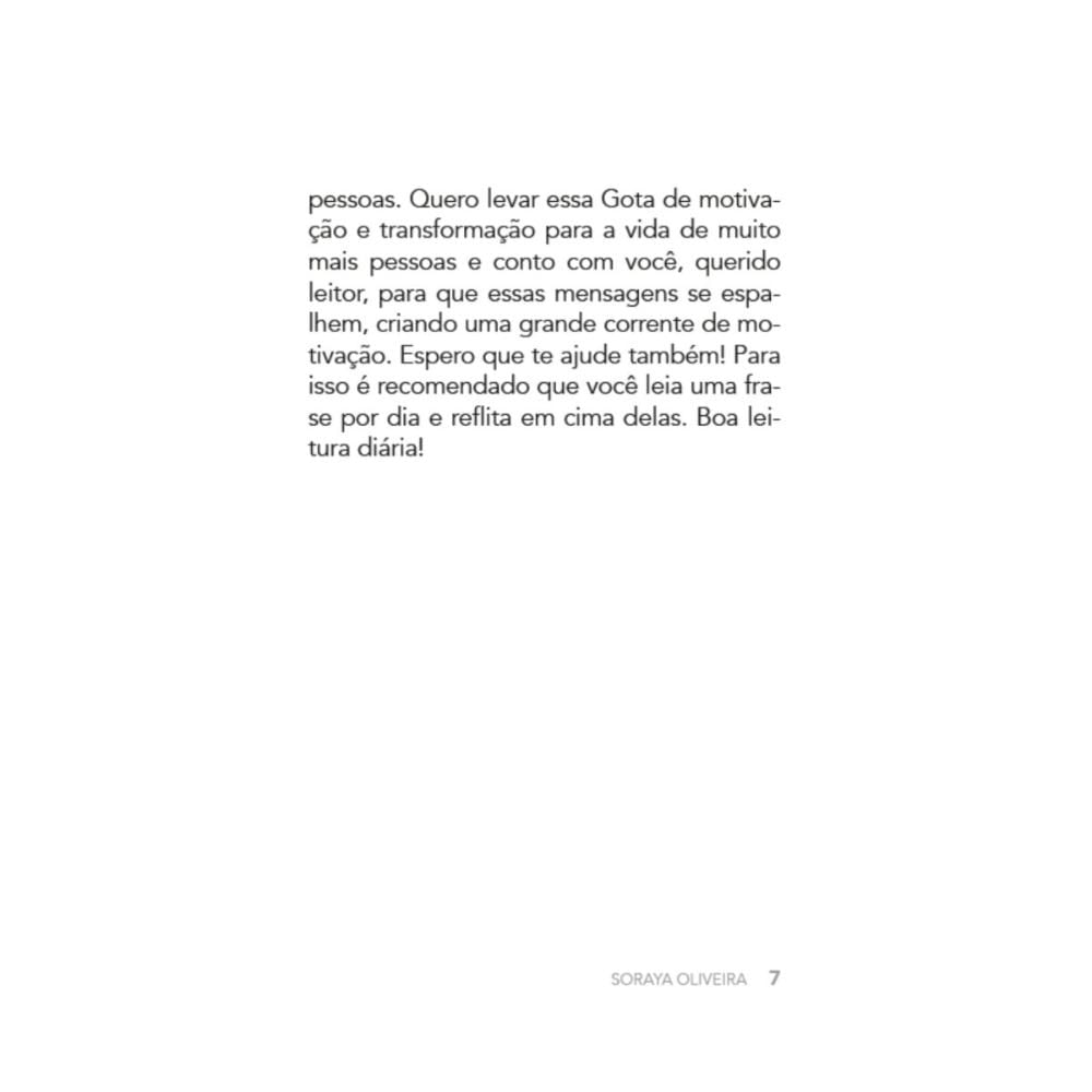 Miniatura Gotas de Motivação ( Soraya Oliveira )