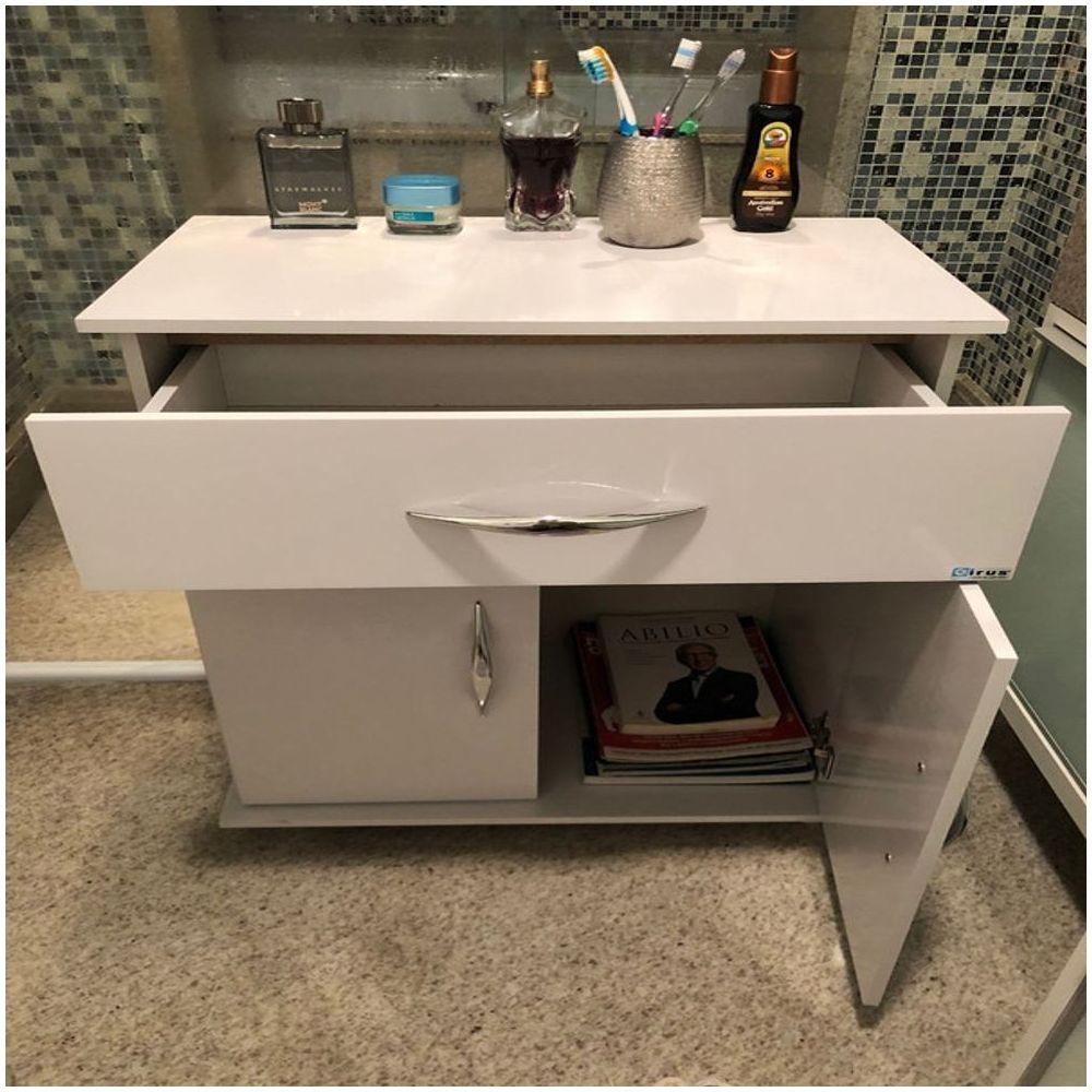 Móvel Com Gaveta Organizadora Para Pasta De Dente