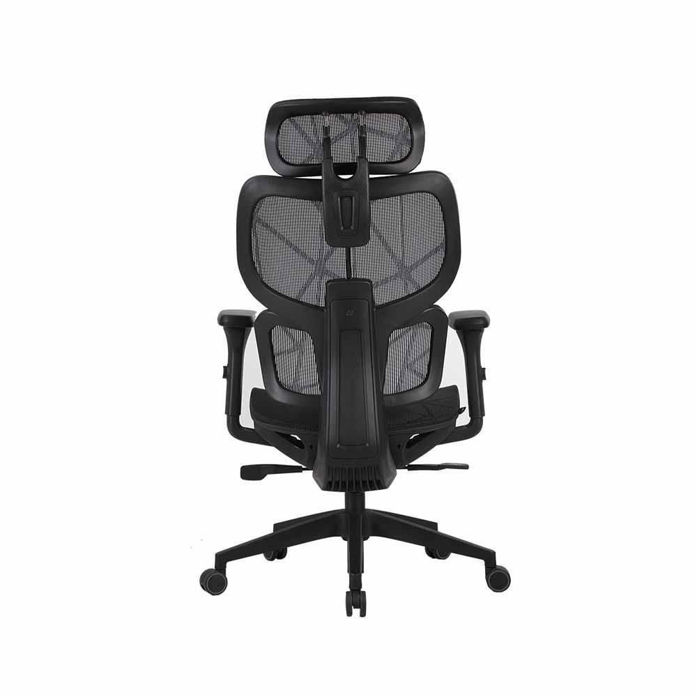 Cadeira Elements Ergônomica Escritório Siggy Preta