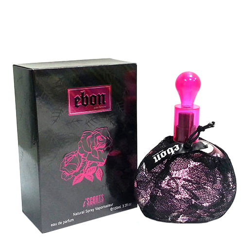 Miniatura Ebon Pour Femme I-Scents - Perfume Feminino - Eau de Parfum 100ml