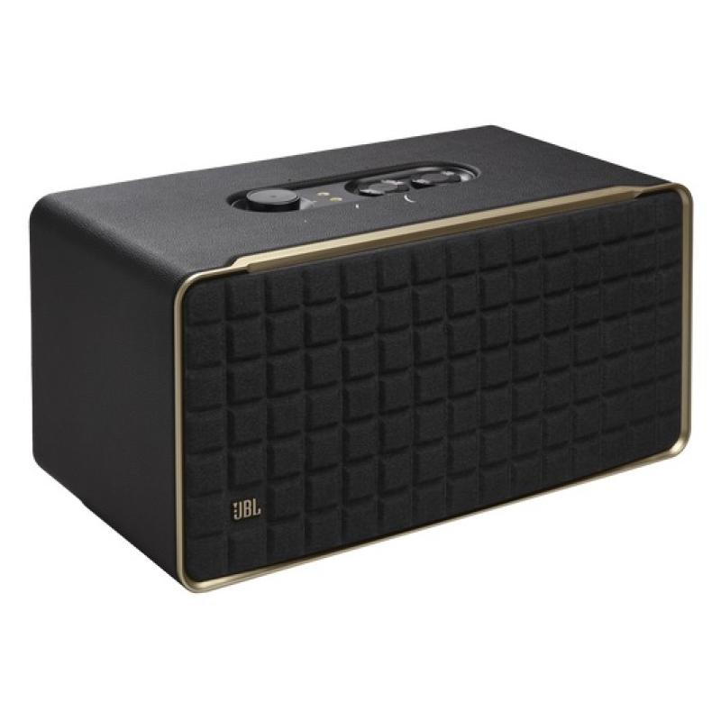 Miniatura Caixa de Som Bluetooth JBL Authentics 500 com Wi-Fi e Assistentes de Voz integrados