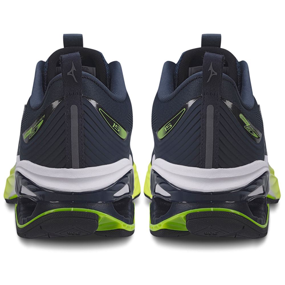 Miniatura Tênis de Corrida Masculino Mizuno Wave Frontier 15 Azul - 38