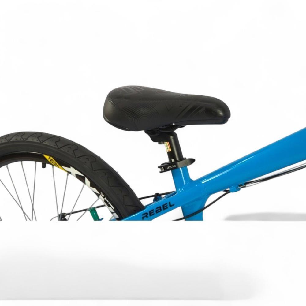 Miniatura Bicicleta Aro 26 Gta Rebel Freeride 21v Shimano Freio A Disco Do Grau - Azul Azul/preto