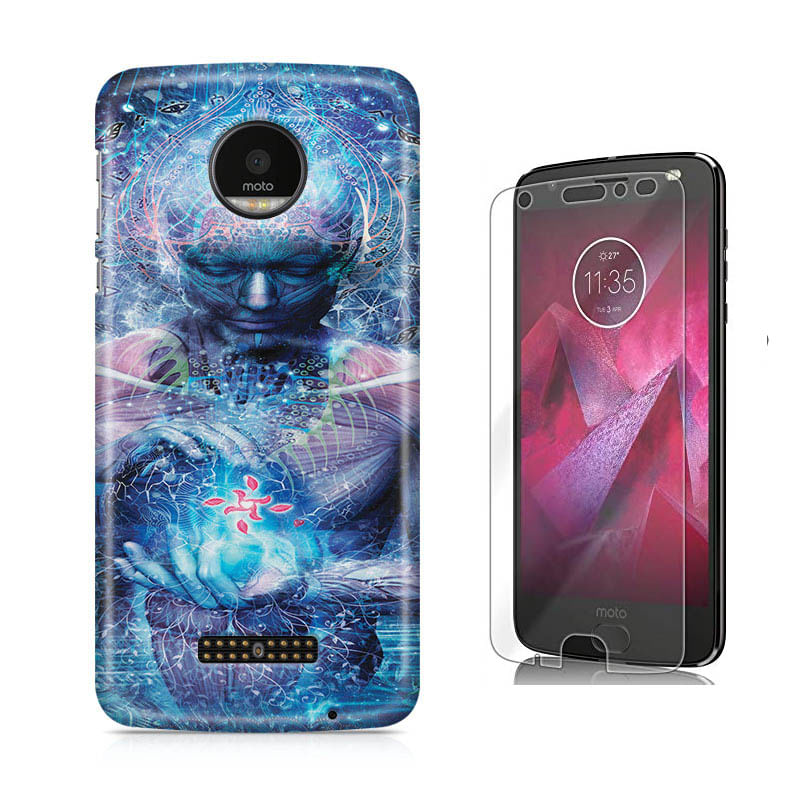 Miniatura Kit Capa Moto Z Force - Trancendence E Pelicula