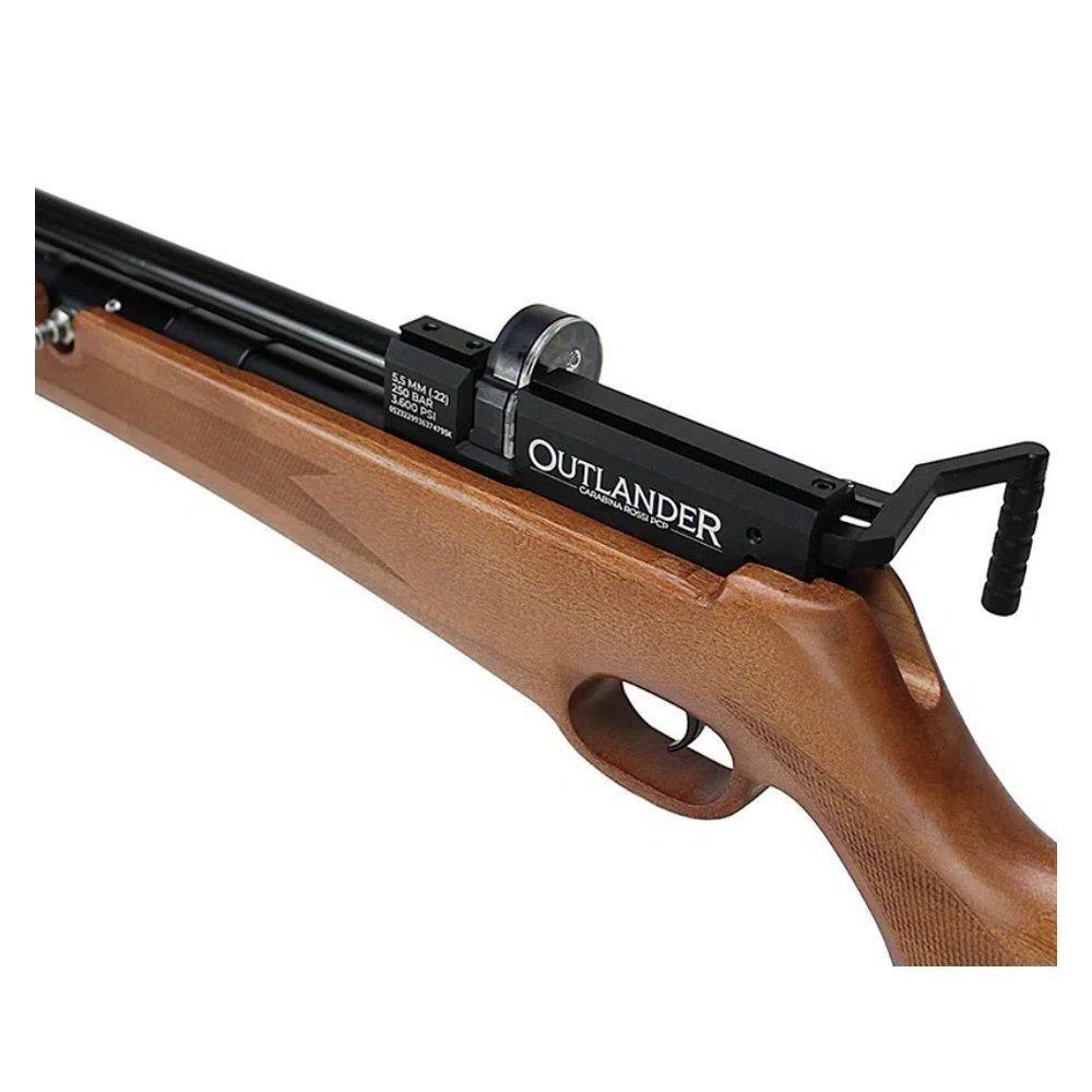 Carabina De Pressão Pcp Rossi Outlander Vr Kit