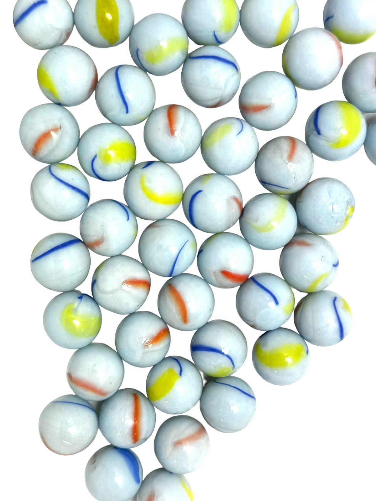 Bolinha Bola De Gude De Leite Mini Gude Leitosinha- Kit 150U