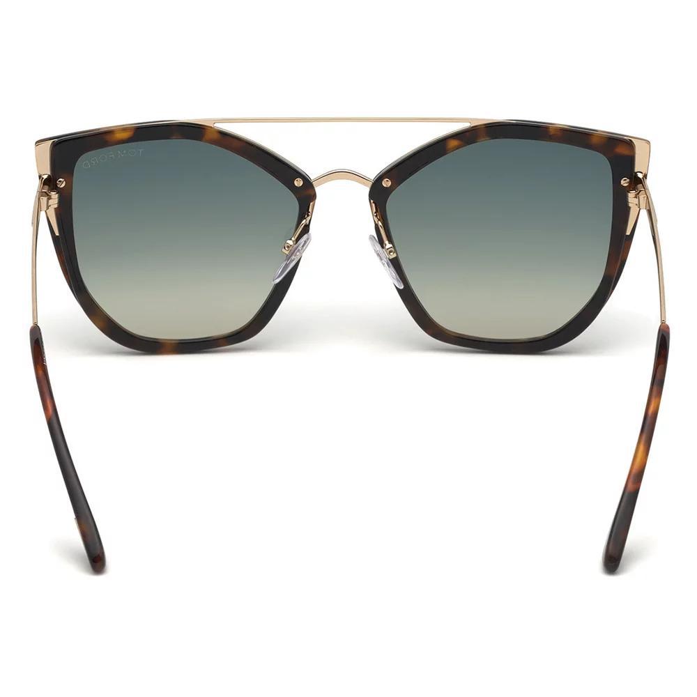 Miniatura Óculos Tom Ford Ft0648/S 56P 55 +AC0- Havana/Verde Gradiente