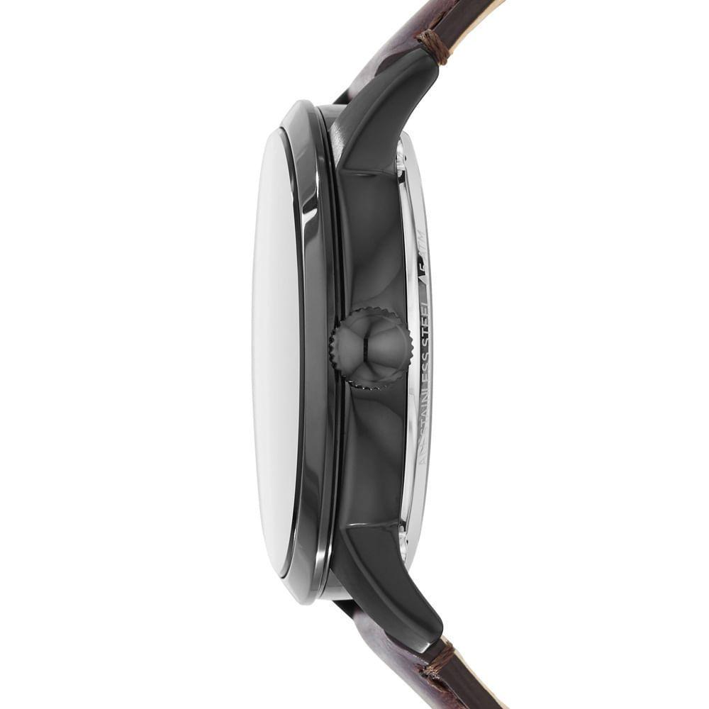 Miniatura Relógio Fossil Masculino Townsman Preto - Me3098-0pn Me3098-0pn
