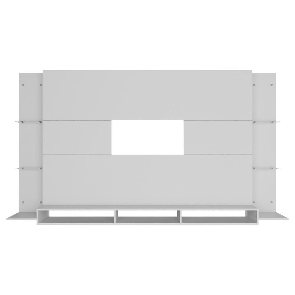 Painel Com Suporte Tv 75" Web Multimóveis Mp1049 Branco