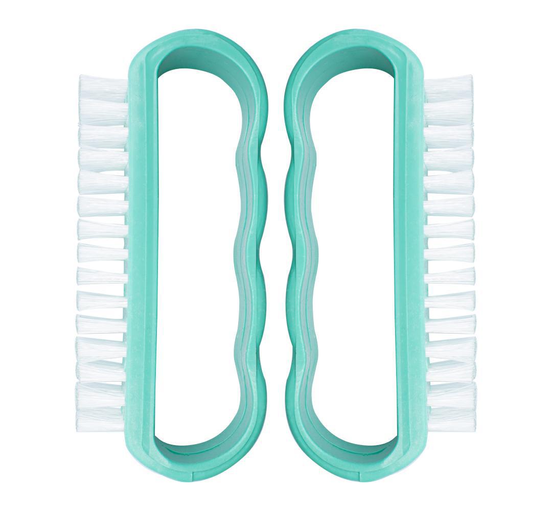 Escova Para Unhas Escovinha Manicure Pedicure Multiuso 1 Und