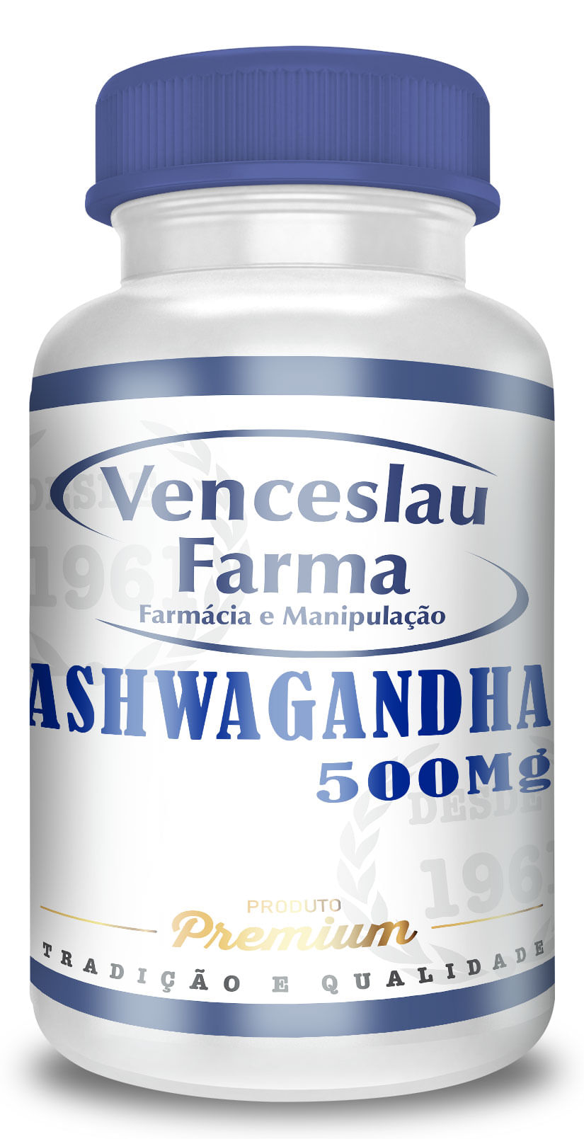 Miniatura Ashwagandha 500mg - 100 Cápsulas-