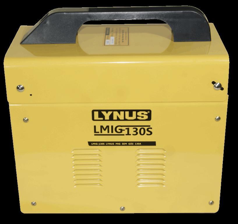 Miniatura Inversora Solda Mig Sem Gas Lynus Lmig-130S Monofasica 220V