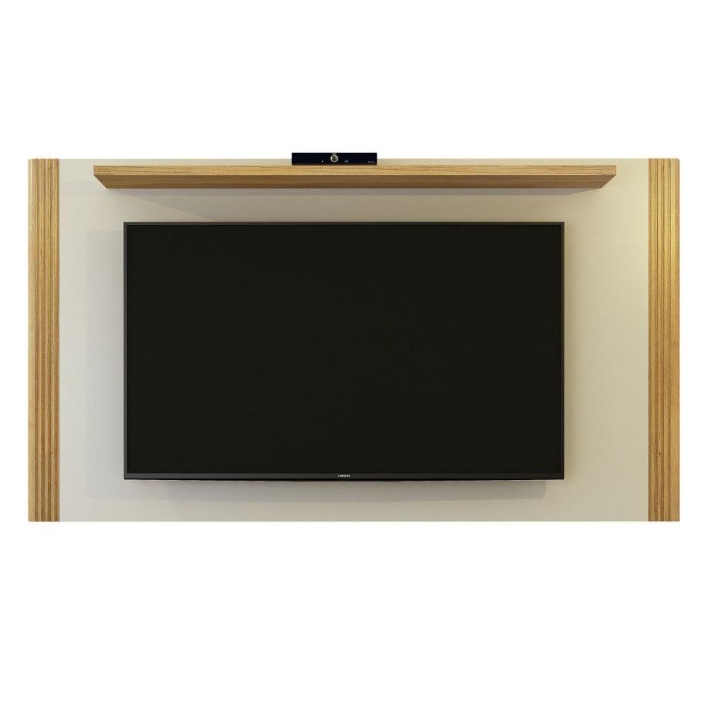 Painel para Tv até 60 Polegadas Diamantina Cinamomo/Off White