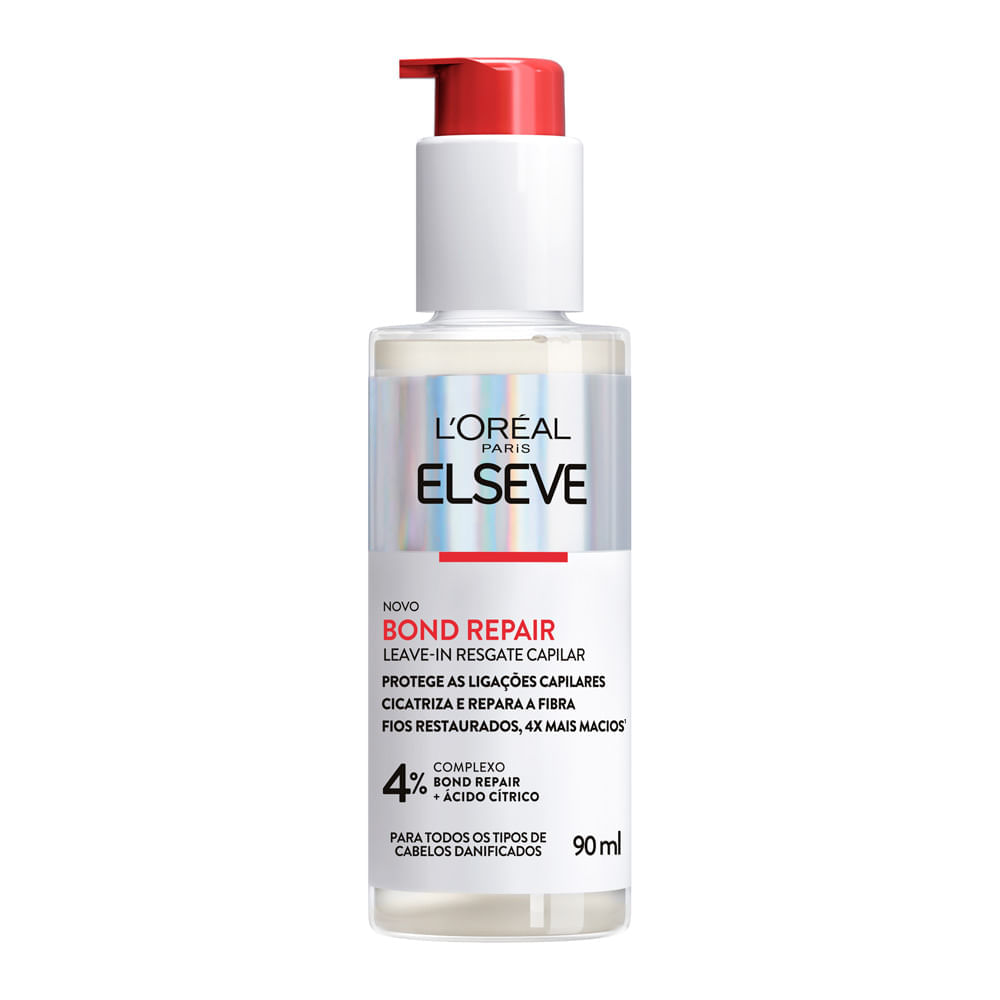 Miniatura Leave-In Resgate Capilar L'Oréal Paris Elseve Bond Repair 90ml