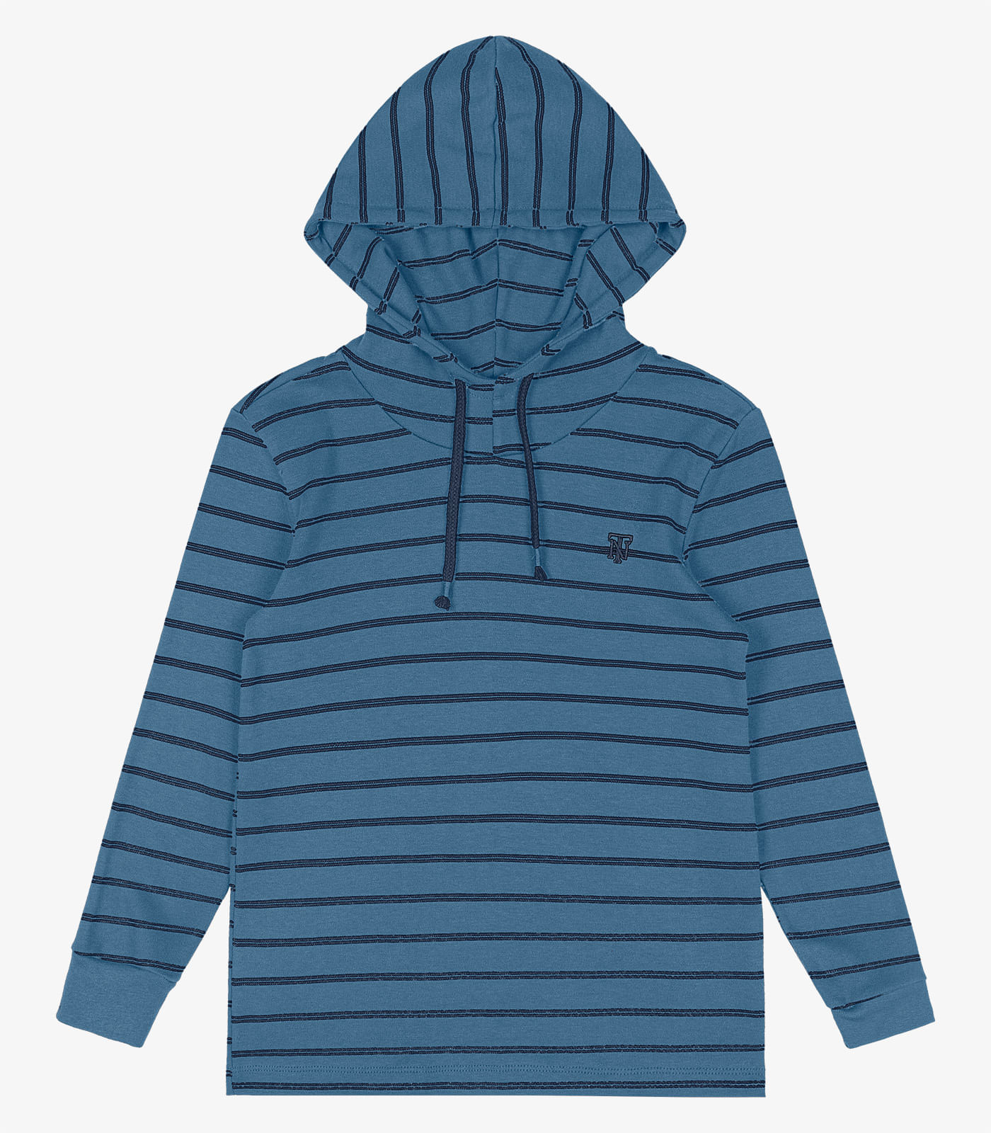 Miniatura Camiseta Infantil Com Capuz Trick Nick Azul 1