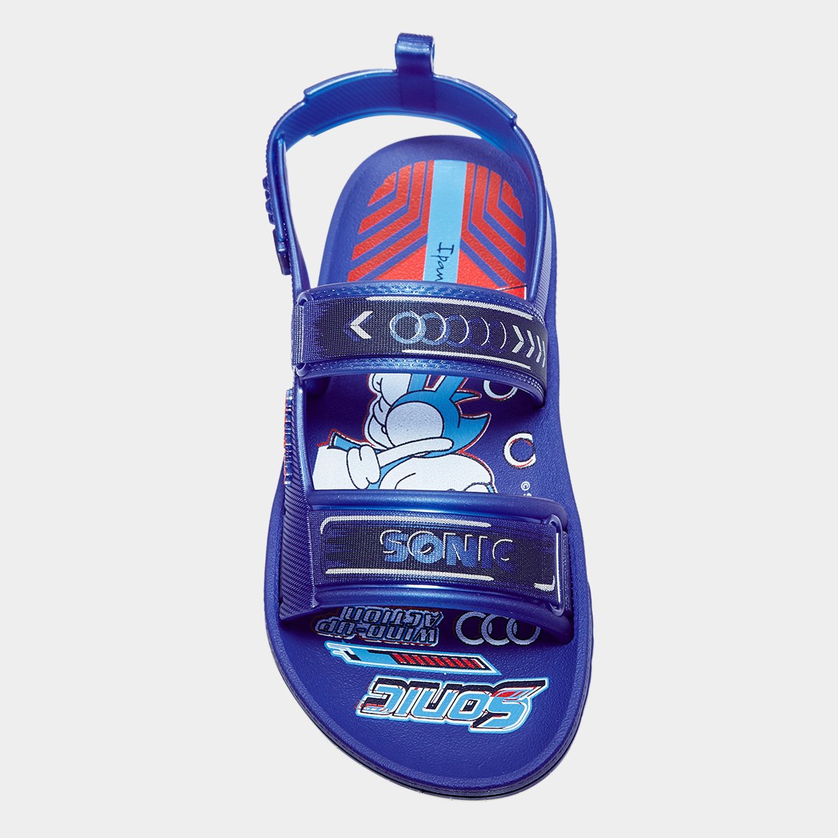 Miniatura Papete Infantil Grendene Sonic Menino Azul - 25