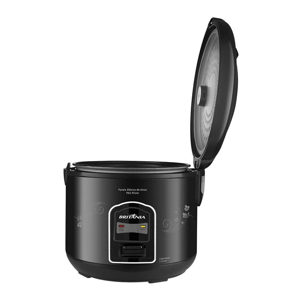 Miniatura Panela Elétrica De Arroz Britânia Pa5 Prime Preta 220v
