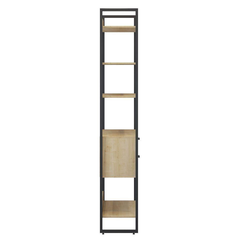 Miniatura Roupeiro Cloe Com Gavetas Natura Preto