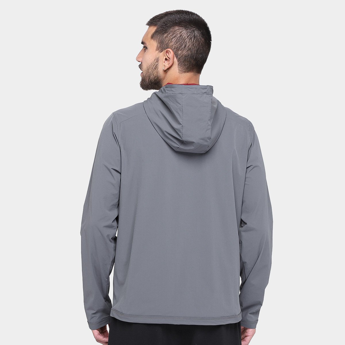 Miniatura Jaqueta São Paulo 25/26 Viagem New Balance Masculina Cinza - EGG