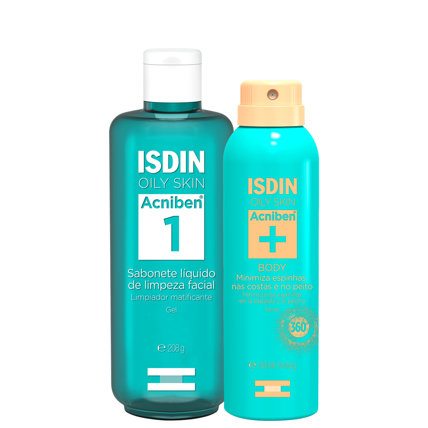 Miniatura Kit ISDIN Acniben Face & Body (2 Produtos)