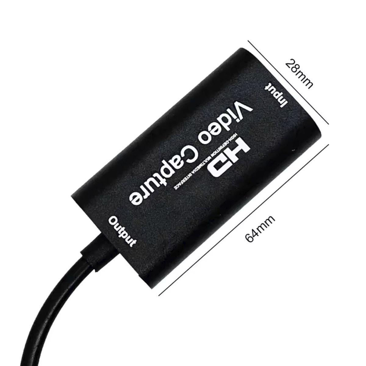 Miniatura Placa De Captura Hdmi Usb-C 4K 1080P Para Pc Celular