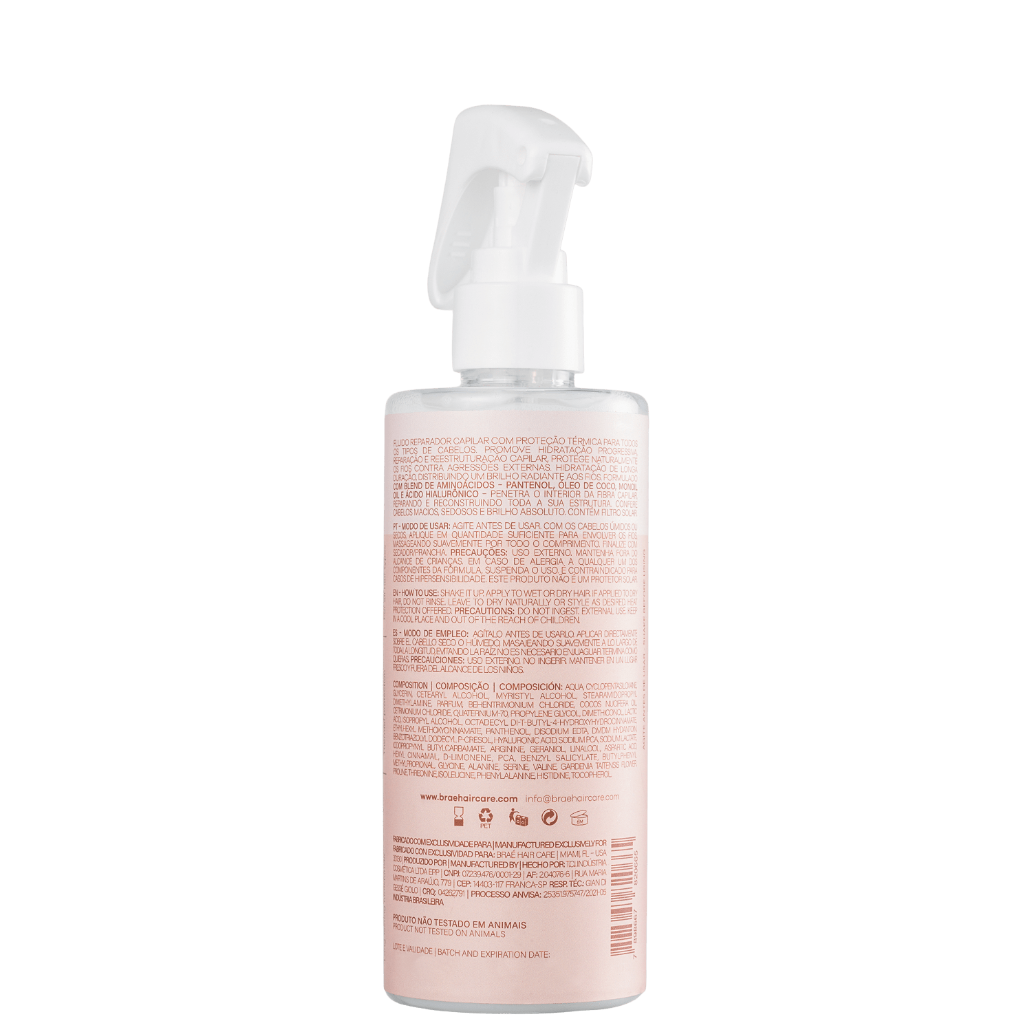 Miniatura BRAÉ Essential Fluido Reparador - Leave-In 260ml