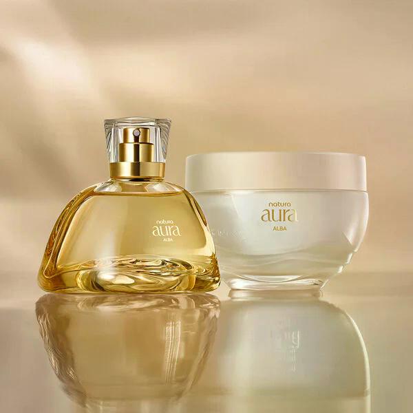 Presente Dia das Mães Natura Aura Alba Completo + Aura Alba + Creme Aveludado