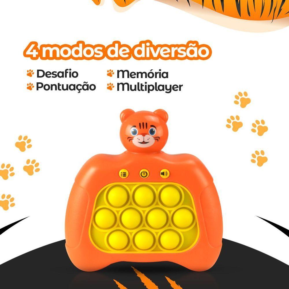 Miniatura Relogio Infantil Digital + Oculos Sol Prova Dagua Presente Criança Original Laranja Anti-stress