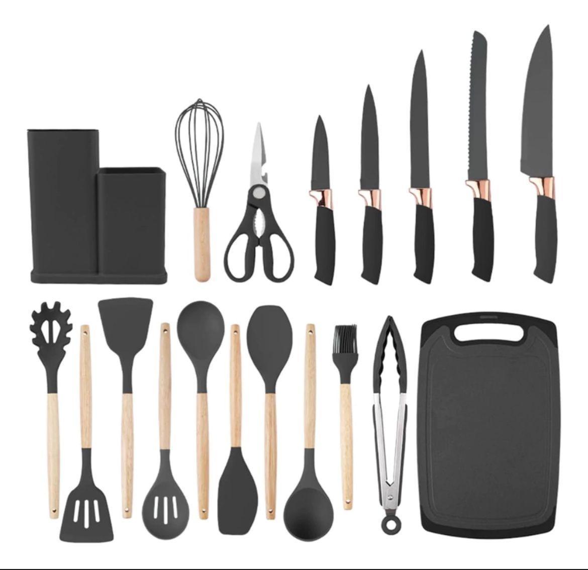 Miniatura Cozinha Faqueiro Jogo De Talheres Jogo Utensílios, Kit Faca