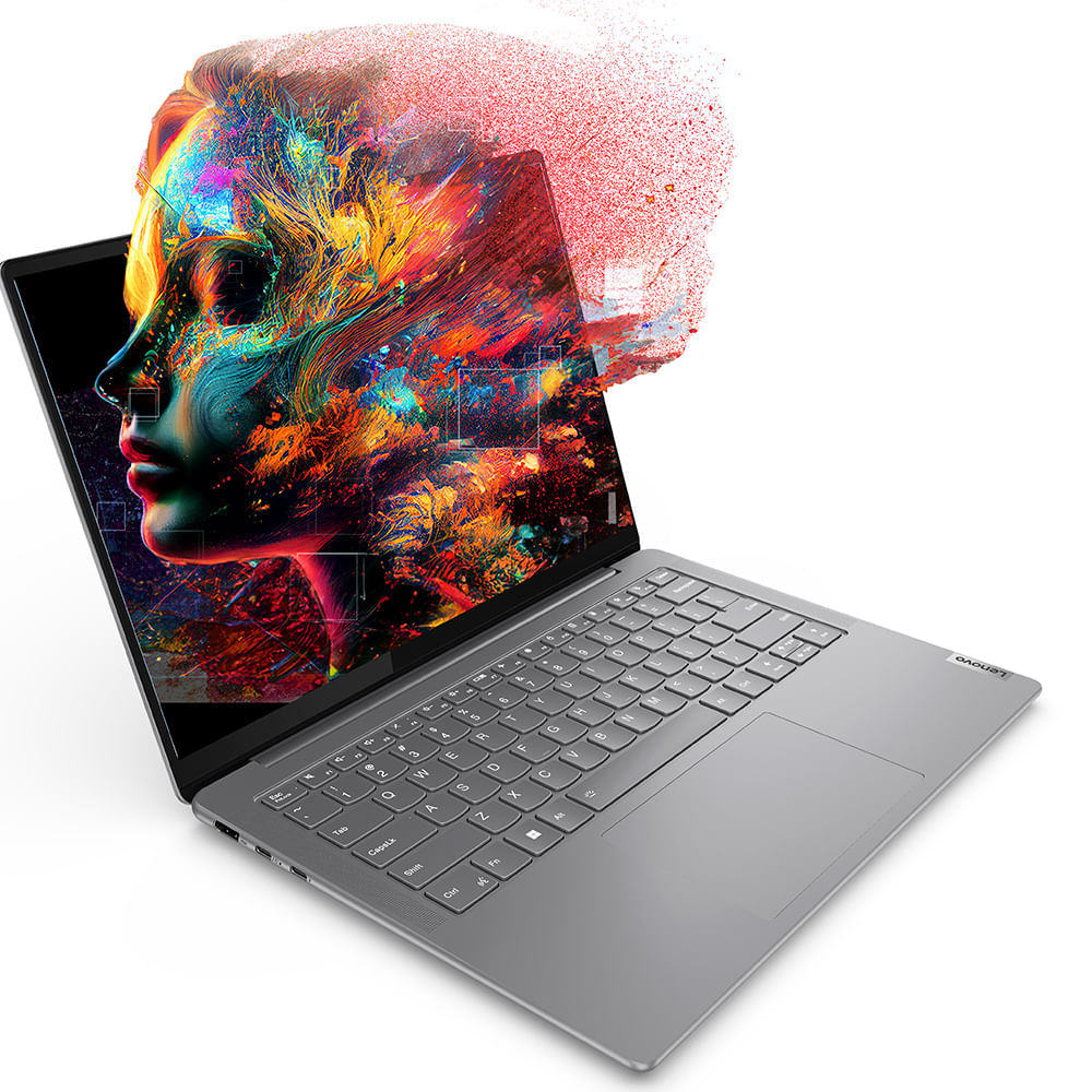 Miniatura Notebook Lenovo Yoga Slim 7i Core Ultra 5, 16GB, 512GB SSD, Tela de 14" OLED, Windows 11 - 83GM0003BR Bivolt