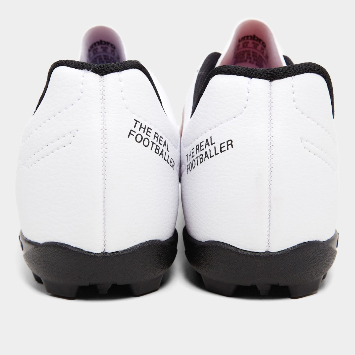Miniatura Chuteira Society Umbro Class Footballer Unissex Branco+Preto - 41